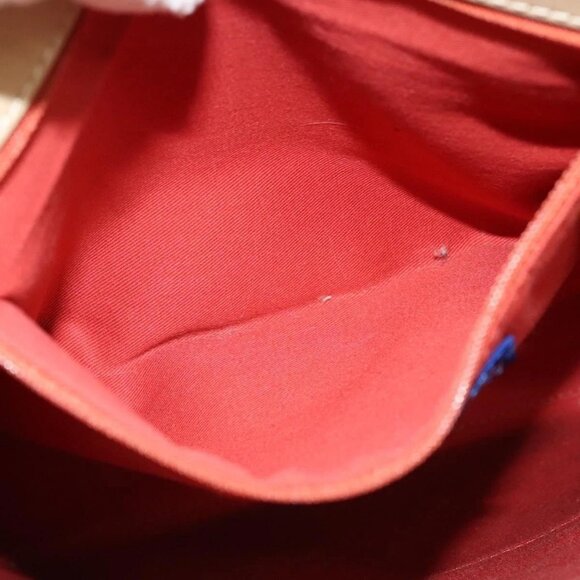 BURBERRY Nova Check Blue Label Shoulder Bag Canvas Leather Pink Auth 137567 - Picture 12 of 16